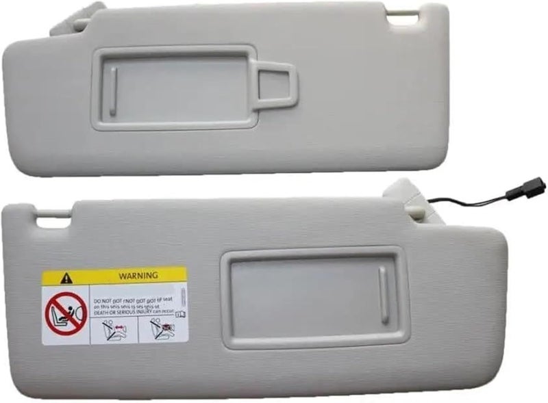 Car Inner Sun Visor for VW for Tiguan 2017-2022 for Touran 2016-2022 Sunvisor with Mirror with Lamp Front Sunshade(Right) - Image 4