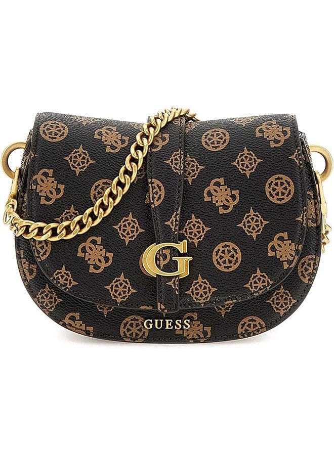 GUESS GUESS Womens Kuba Mini Crossbody Flap Kuba Mini Crossbody Flap  - Image 1