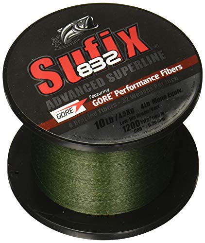 Sufix 832 Braid Line-1200 Yards (Green, 10-Pound) - Image 4