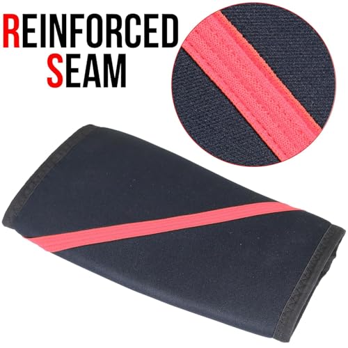 Kobo Knee Sleeves 7mm Knee Support Neoprene for Weight Lifting, Gym, Cross Training,Fitness, Squats, Powerlifting - (1 Piece) - Image 5