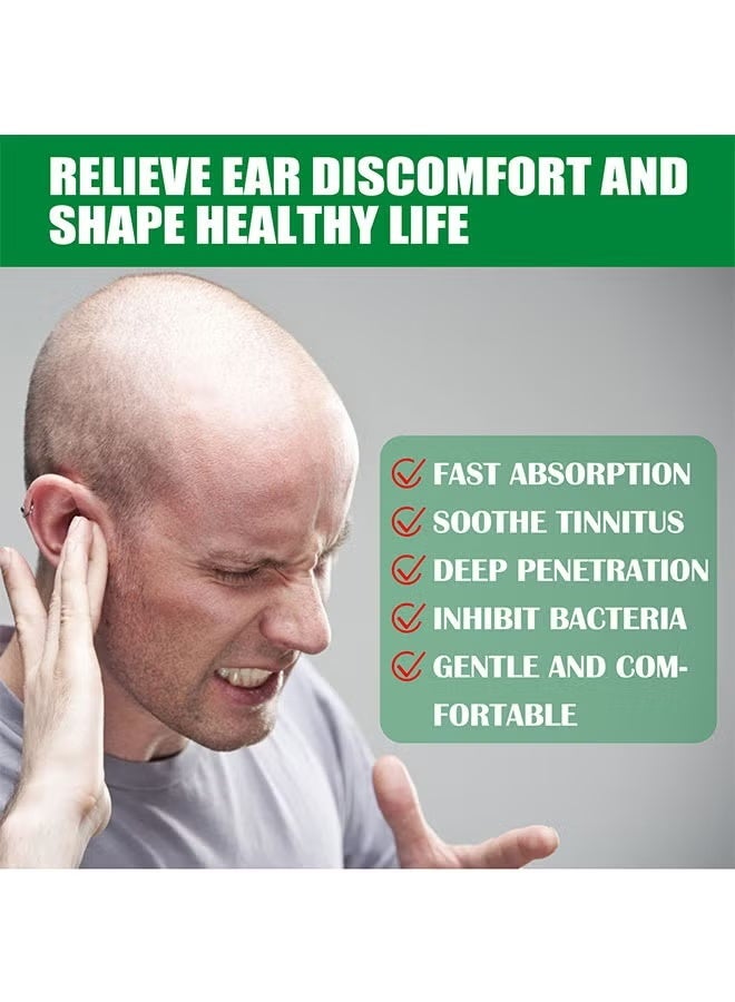 SOUTH MOON Ear Ringing Relieving 20ml, Pain Relief and Earache Drops, Fast Absorption and Deep Penetration, Soothe Tinnitus with Gentle and Comfort,Inhibit Bacteria - Image 5