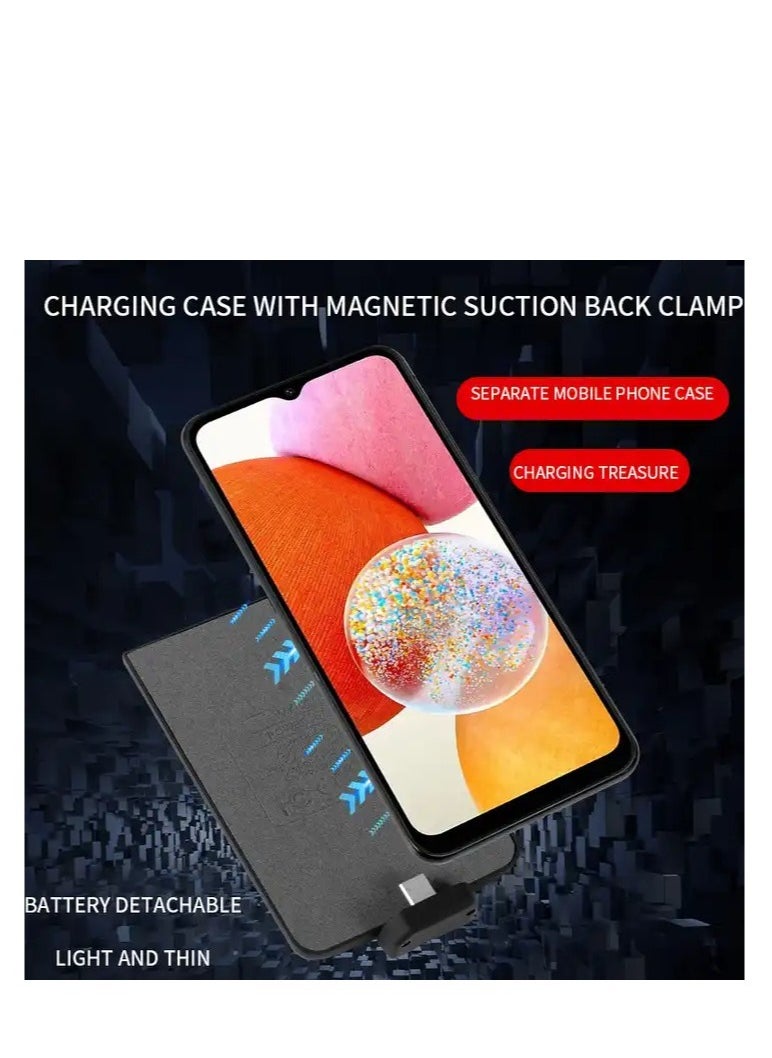 GULFLINK - Portable 5000mAh External Battery Power Bank Case Back Clip For Samsung Galaxy S9 Plus Rechargeable. - Image 1