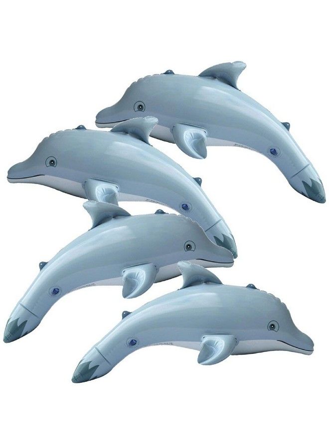 Jet Creations Inflatable Animals Dolphin 20" Long Best For Party Pool Supplies Favors Gifts For Kids & Adults An Dol4 Multi - Image 1