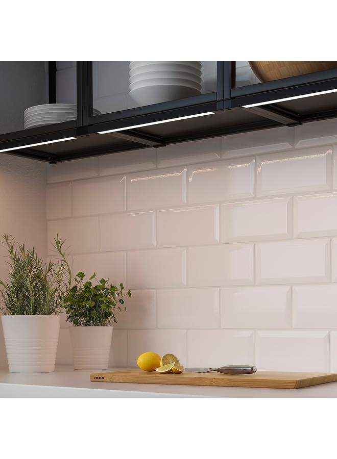 زبون شريط إضاءة LED للعمل/المكتب مع مستشعر، قابل للتعتيم باللون الفحمي، 40 سم - Image 3