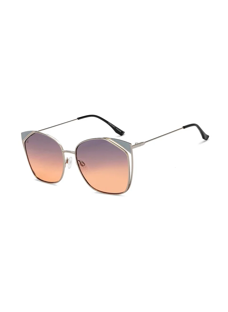 فينسينت تشيس Women's UV Protection Cat Eye Sunglasses - VC S15795 - Lens Size: 60 Mm