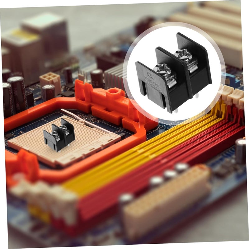 SMASOLO 50 قطعة كتلة طرفية برغيية للتركيب على لوحة الدوائر المطبوعة بمسافة دبوس 5 مم للمشاريع الكهربائية - Image 5