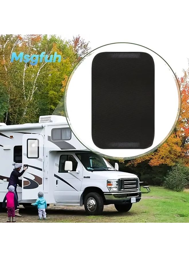 RV Door Window Shade Cover 16x24.75 Inch Privacy Sunshade Easy Installation 1pc - Image 1