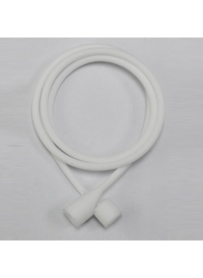 Generic - For Apple Airpods2PRO3 Earphone Anti-lost Rope Millet Huawei Earphone Silicone Lanyard TWS Anti-lost Rope-Color:White (Upgraded)-Applicable Model:For Apple Wireless Headphones - Image 1