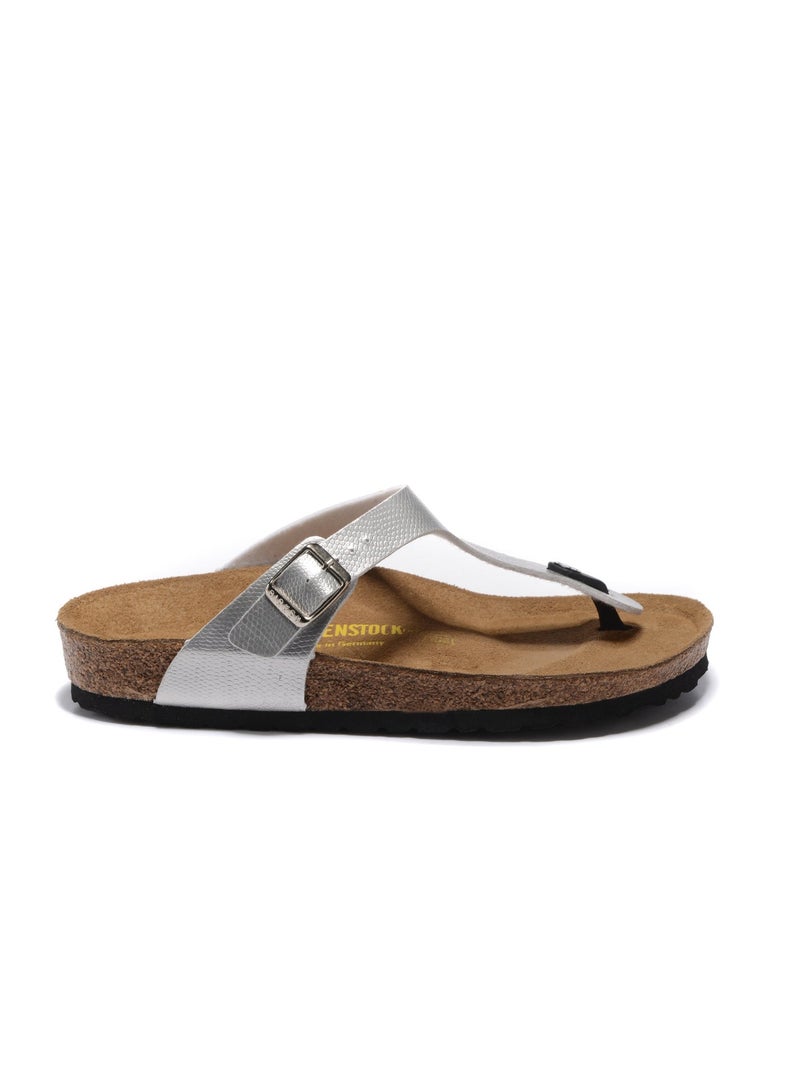 BIRKENSTOCK Gizeh Toe-Post Leather Sandals - Image 3