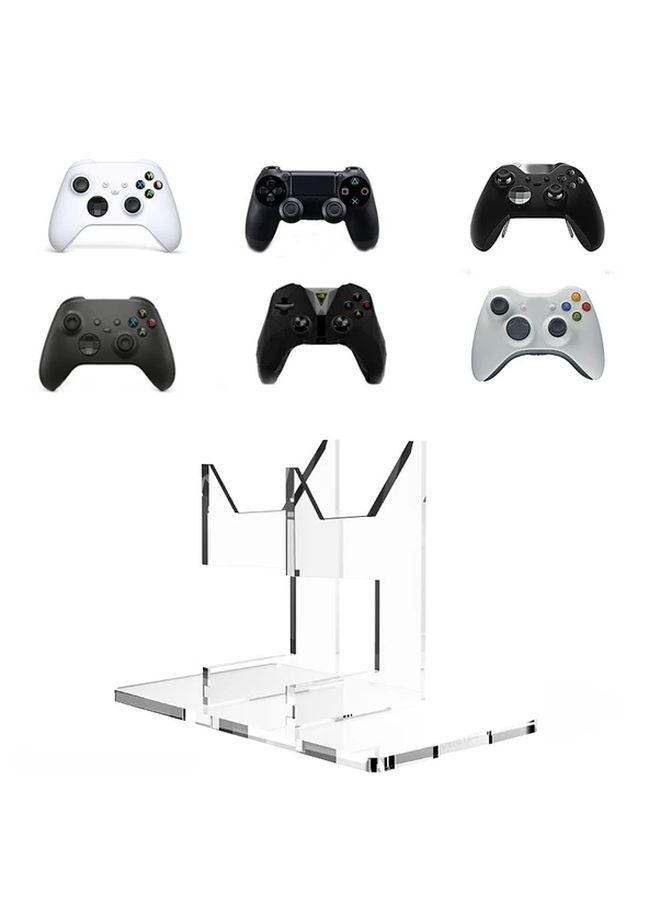 Single Layer Dual Controller Holder Stand For PS4 PS5 Xbox One Switch - Image 1