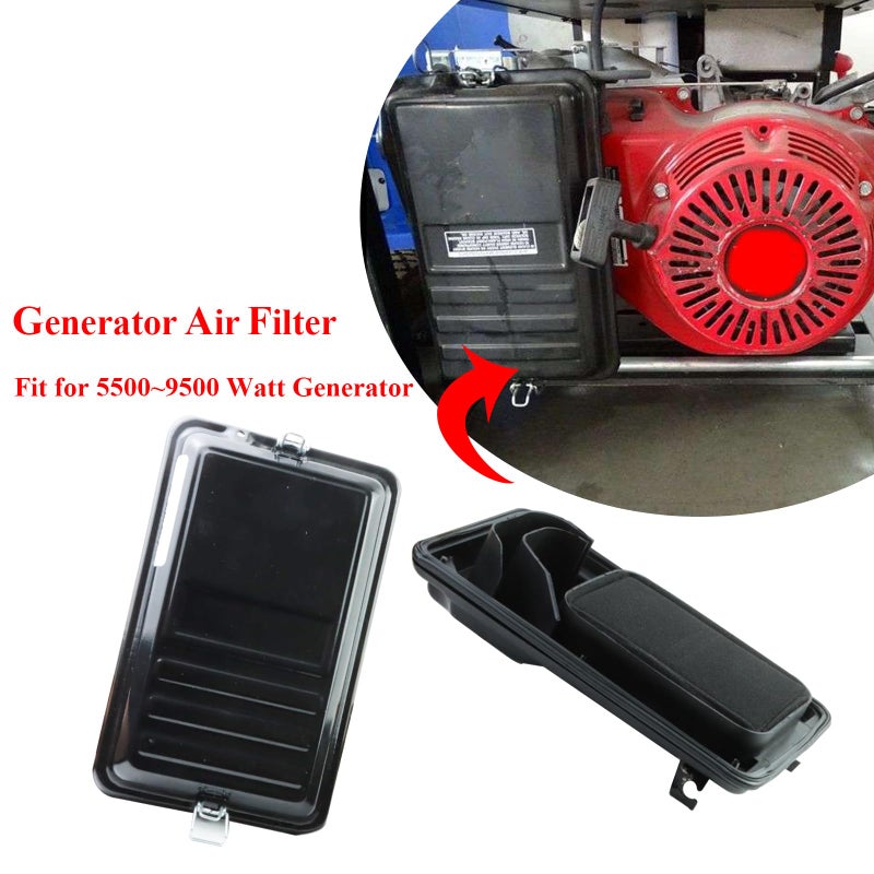 RAROZEEK 420cc Generator Air Filter/Air Housing Filter Assembly for 5500 6500 8750 9000 9500 watt Compatible with Honda Champion Predator Generators Air Housing Filter for GX240 GX270 GX340 GX390 - Image 4