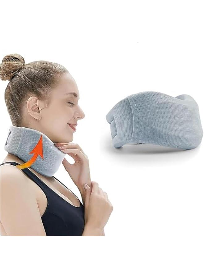 RYNX Neck Support，Soft Foam Neck Support Universal Neck Support，Soft Sponge Neck Sleep Care Adjustable Sleep Neck Care Relieve Neck  And Spinal Pressure - Image 1