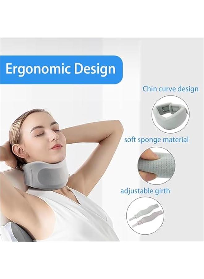 RYNX Neck Support，Soft Foam Neck Support Universal Neck Support，Soft Sponge Neck Sleep Care Adjustable Sleep Neck Care Relieve Neck  And Spinal Pressure - Image 3