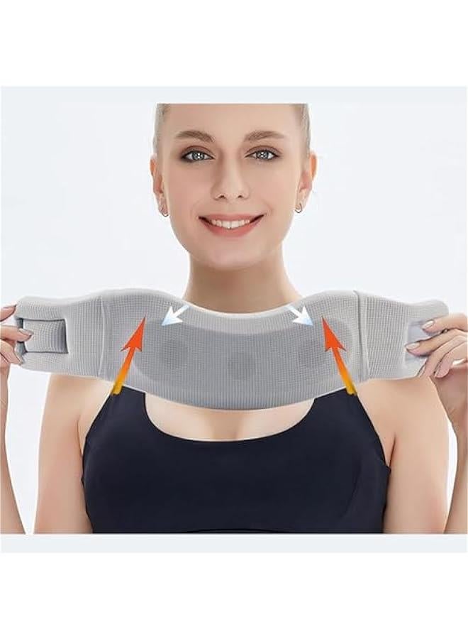 RYNX Neck Support，Soft Foam Neck Support Universal Neck Support，Soft Sponge Neck Sleep Care Adjustable Sleep Neck Care Relieve Neck  And Spinal Pressure - Image 4
