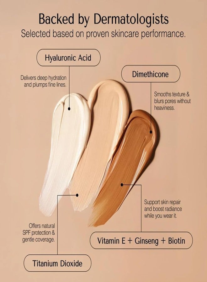 Aseawave Glow Foundation Cushion, Mushroom Head Air Cushion CC Cream, Glow Makeup - Moisturizing Concealer Brighten Long-Lasting, Natural BB Cream for All Skin Types (# Ivory White) - Image 5