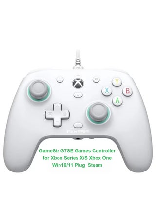 Professional Gamepad GameSir G7se Wired Game Controllers for Xbox Series X/S, Xbox One, Windows 10/11 Plug Steam and Play Gaming Gamepad with Hall Effect Joysticks/Hall Trigger White - pzsku/ZAEE570D71CAA56A03419Z/45/1747729897/28bf7f76-2b09-4c1d-9cf3-1e26a2582364
