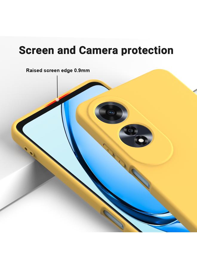 S-TOP Case For OPPO A60 4G Pure Color Liquid Silicone Shockproof Phone Case - Image 4