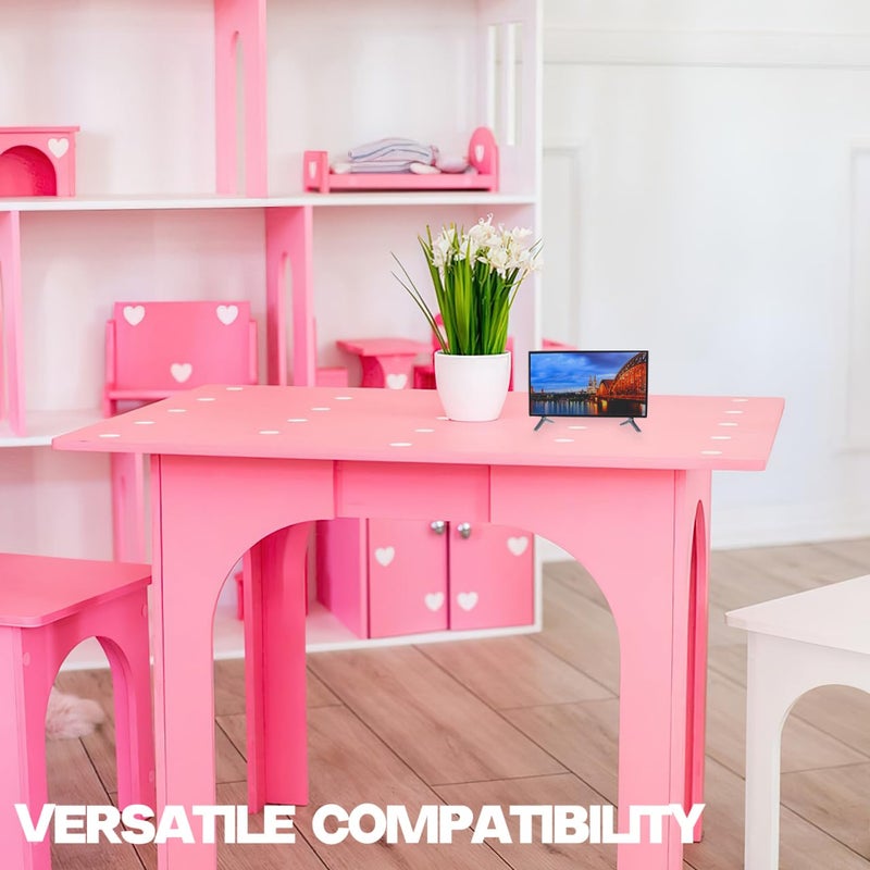 VOSAREA Miniature Dollhouse TV Realistic Dollhouse Television Model for Living Room Decor Fun and Unique Design for Tiny Houses for Creative - Image 5