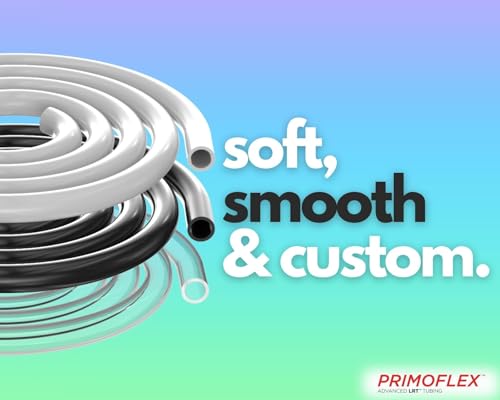 PrimoChill PrimoFlex LRT Custom Watercooling Flexible Tubing -7/16in.ID x 5/8in.OD, 10 feet Bundled with System Prep and Coolant, Made with Premium Materials, Proudly Made in The USA - Onyx Black - Image 3