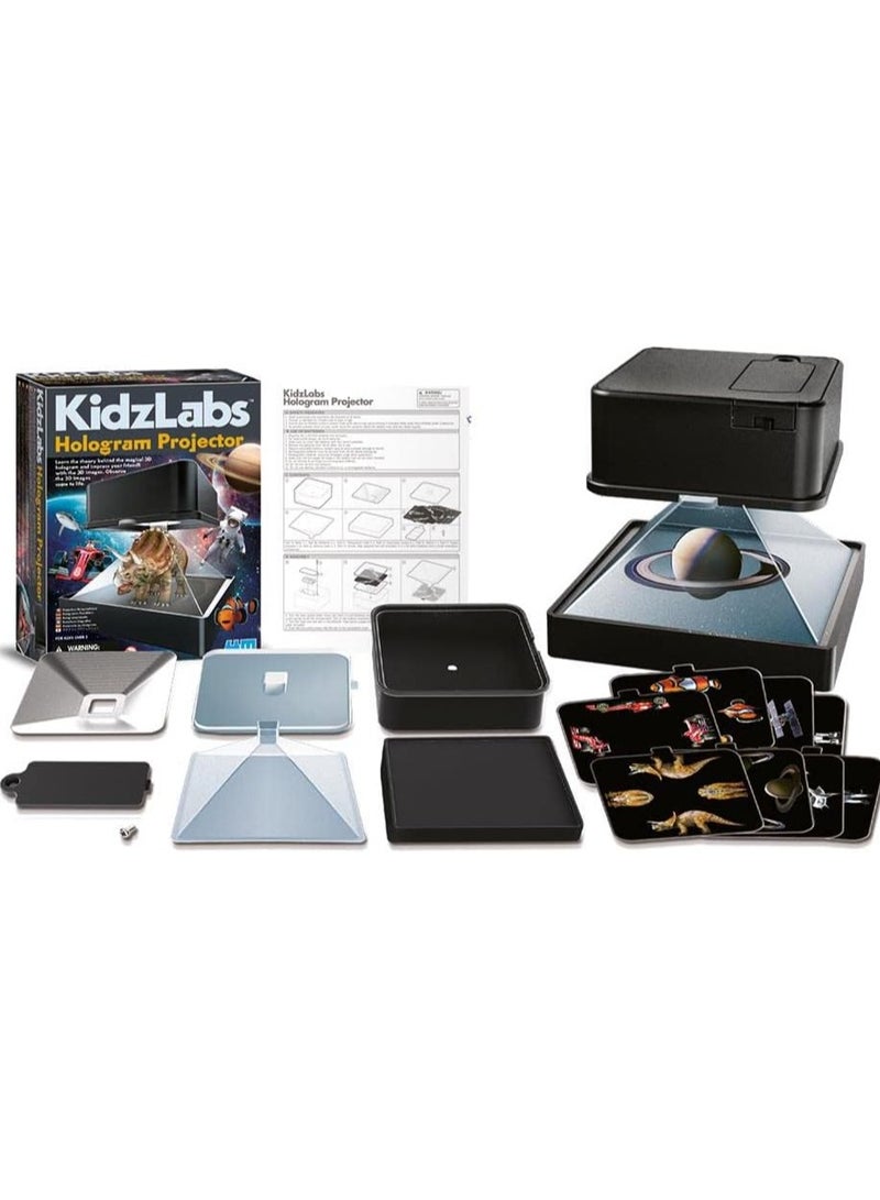 4M KidzLabs Hologram Projector – Build a Real 3D Hologram Viewer and Explore Light & Reflection | STEM Optical Science Kit for Kids Ages 8+ | 00-03394 - Image 2