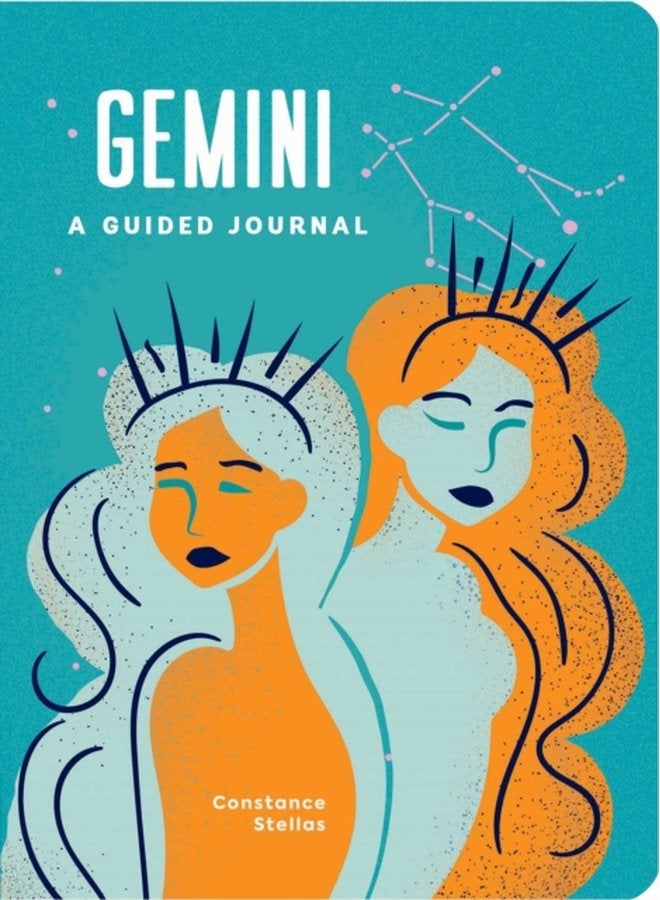 Gemini A Guided Journal A Celestial Guide to Recording Your Cosmic Gemini Journey - Hardback