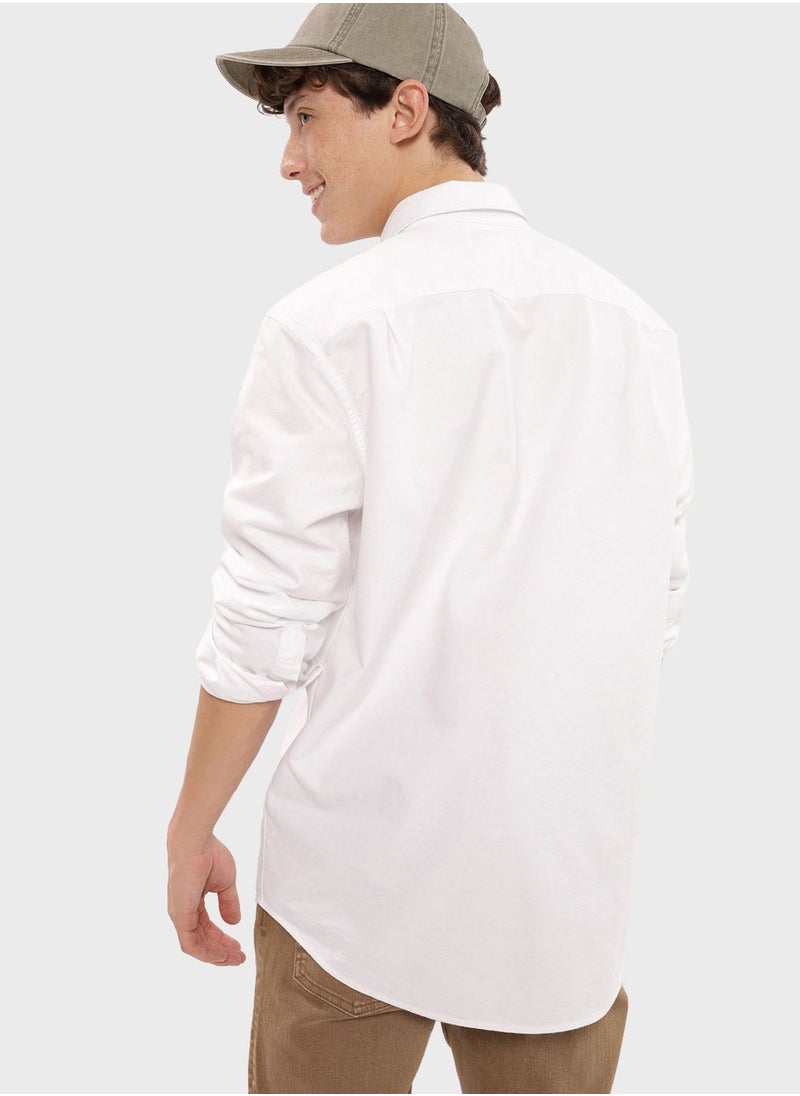 American Eagle - Pocket Detail Button Down Shirt - Image 1