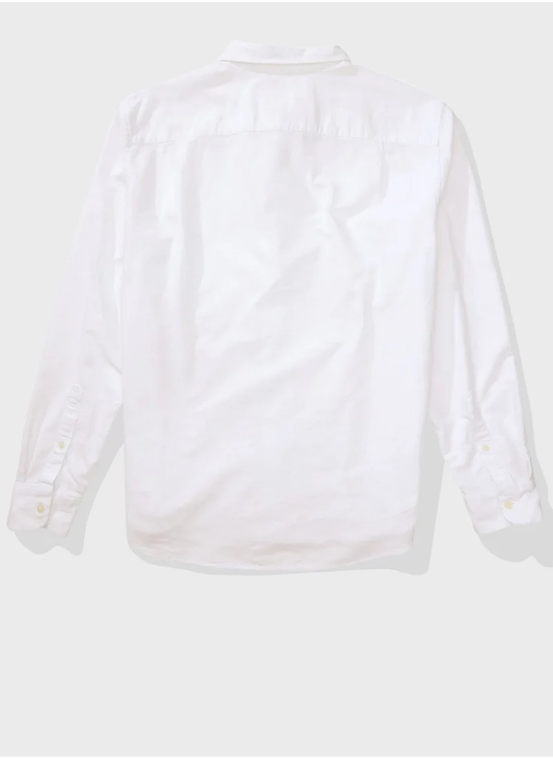 American Eagle Pocket Detail Button Down Shirt