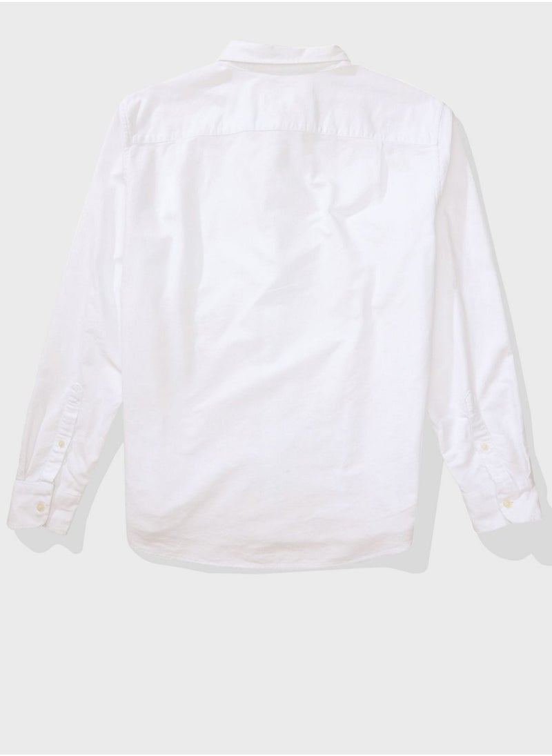 American Eagle - Pocket Detail Button Down Shirt - Image 1