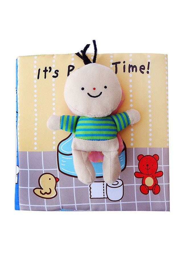 COYO Baby Early Education puzzle Cloth Book Kids Toys for Children Enlighten Book for The Toilet Paper Torn Boys Girls  - Image 1