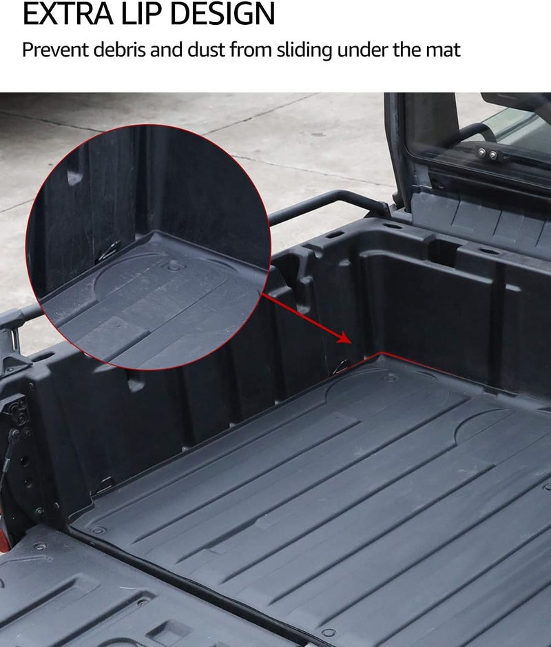 A & UTV PRO Defender Rubber Cargo Bed Liners for Can Am Defender (2016-2021) - Image 2