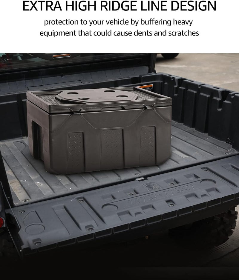A & UTV PRO Defender Rubber Cargo Bed Liners for Can Am Defender (2016-2021) - Image 3