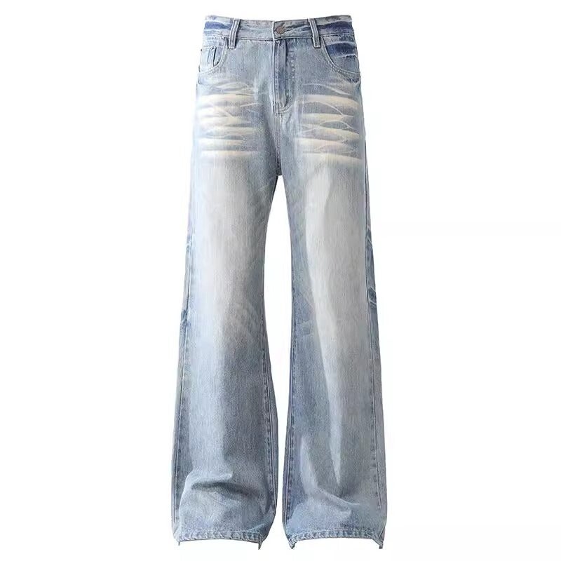 Unisex Casual Daily Denim Jeans - Image 1