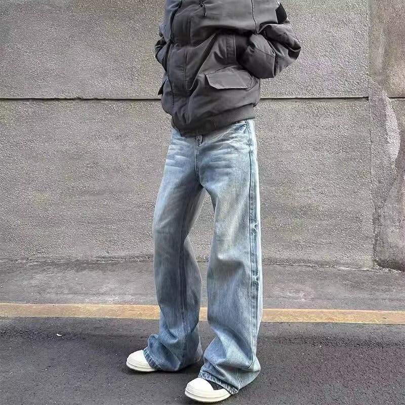 Unisex Casual Daily Denim Jeans - Image 4