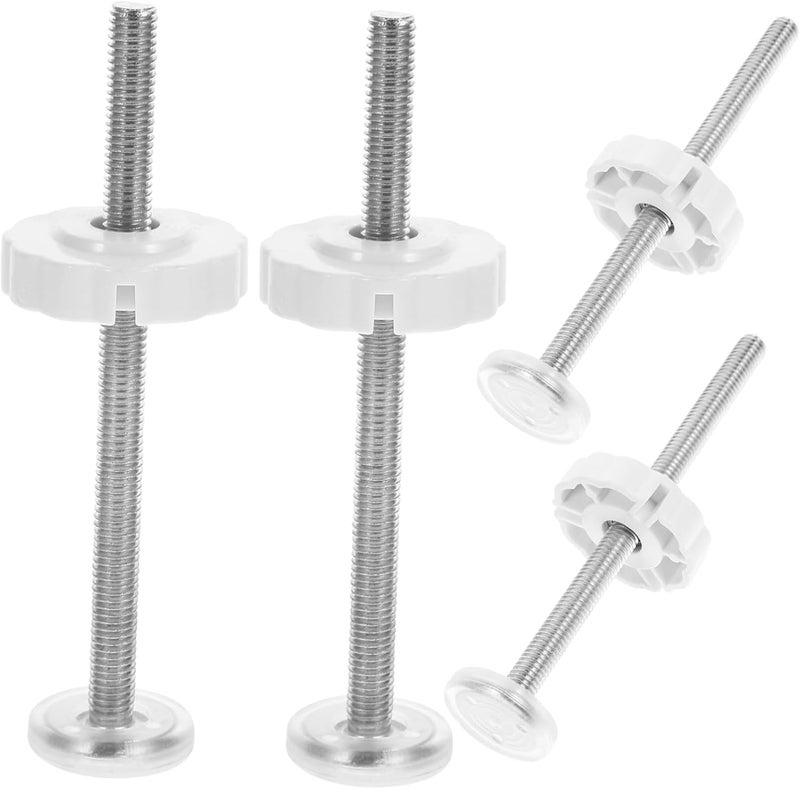 4pcs Sturdy Pet Gate Parts Replacement Bolt Threaded Rods Easy Installation Kit - Image 1
