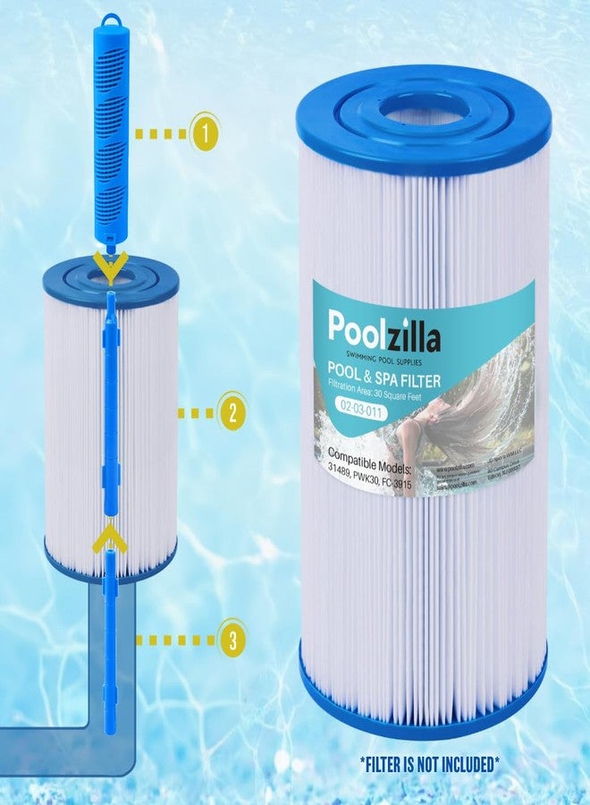 Poolzilla Hot Tub Mineral Stick - Spa Sanitizer with Silver Ion Technology, Spa Cartridge Sanitizer, Floating Water Purifier, Effective Up to 4 Months - Image 3