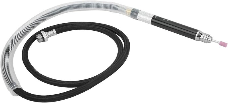 طقم مبراة قلم رصاص هوائية من سبيكة الزنك 65000 دورة في الدقيقة مع 10 رؤوس طحن - Image 4