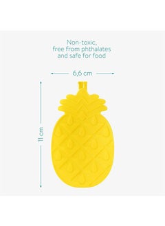 Muyixin Lunch Box Ice Packs (Set of 5) - Kids Cool Pack Freezer Blocks for Boys or Girls - Reusable Slim Cold Packs for Cooler Bag Travel - Pineapple  - Image 4