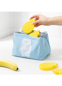 Muyixin Lunch Box Ice Packs (Set of 5) - Kids Cool Pack Freezer Blocks for Boys or Girls - Reusable Slim Cold Packs for Cooler Bag Travel - Pineapple  - Image 2