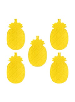 Muyixin Lunch Box Ice Packs (Set of 5) - Kids Cool Pack Freezer Blocks for Boys or Girls - Reusable Slim Cold Packs for Cooler Bag Travel - Pineapple  - Image 5