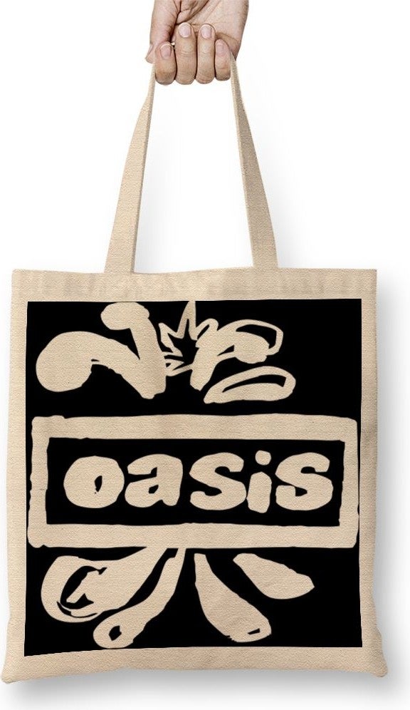 Baskı Dükkanı Print Shop Oasis Logo Tote Bag Long Handle
