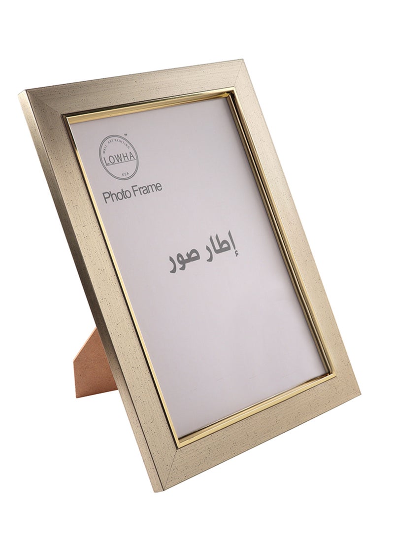 LOWHA - Tabletop Photo Frame Horizontal and Vertical Formats for Wall with stand - Image 1