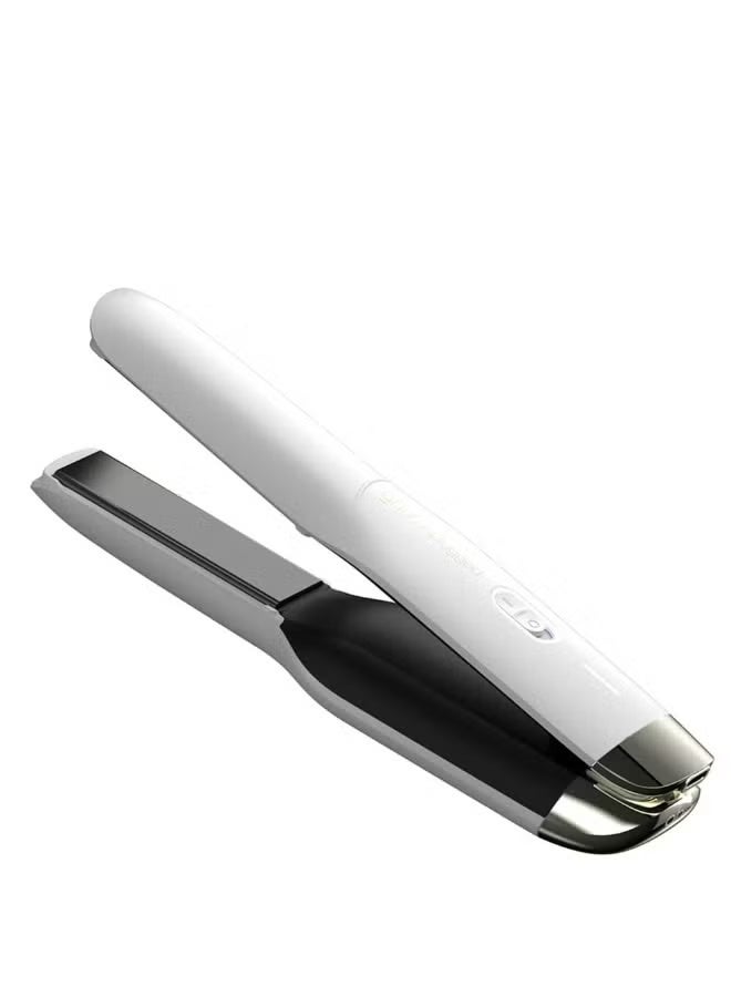 مكواة شعر لاسلكية ghd Unplugged - أبيض - Image 1