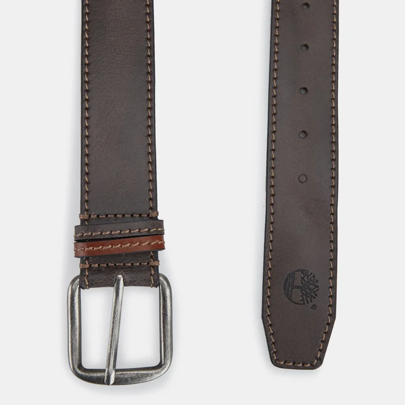 Timberland Men's Contrast Stitch Belt