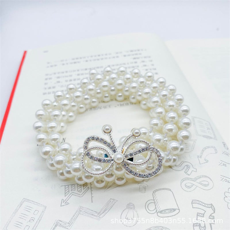 Elegant Pearl Waist Chain for DressesHollow Butterfly Silver Hollow Butterfly Silver 