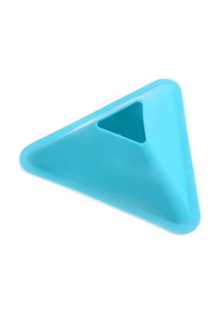 Triangle Plastic Training Cone Set - 50 pcs Multi-Color Markers - Image 2
