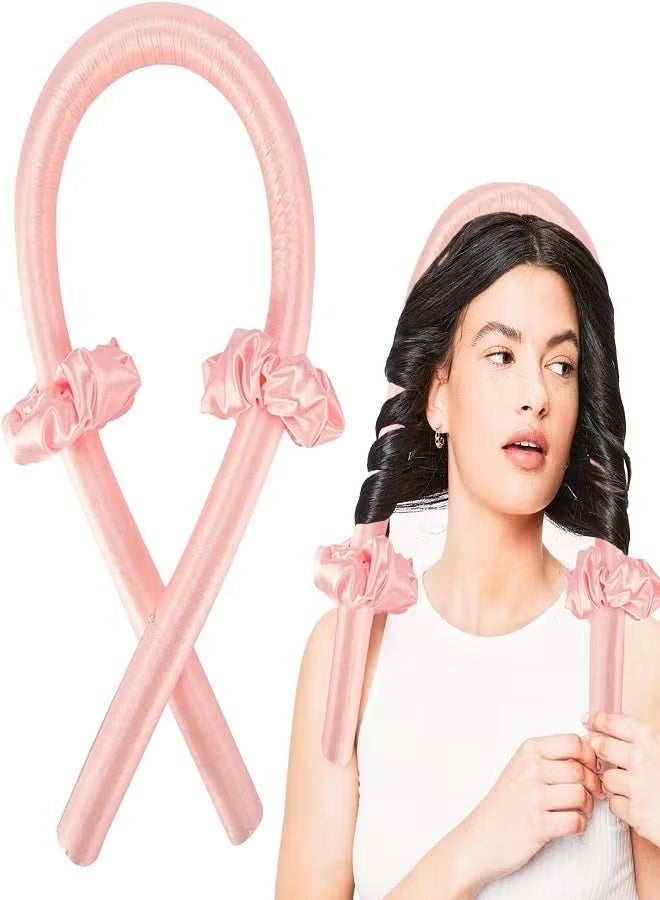 Heat Free Satin Curling Wand + 2 Satin Hair Scrunchies - Wand and headband colors may vary - Image 1