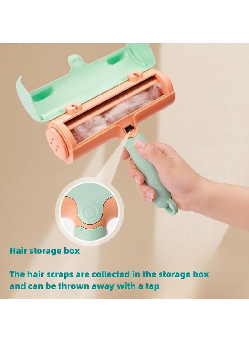 Lint Roller Reusable Dog and Cat Hair Remover for Furniture,Couch, Carpet, Clothing and Bedding Portable Multi-Surface Lint Removal Tool