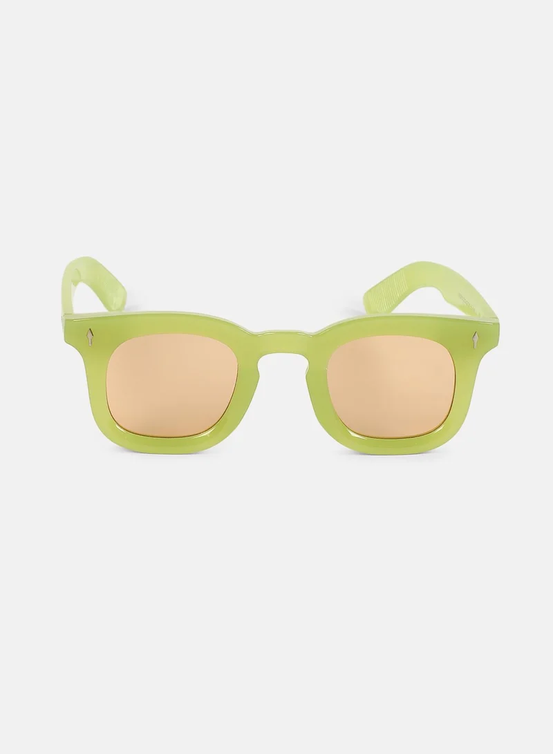 Haute Sauce Polarized Full Rim Wayfarer Sunglasses For Women