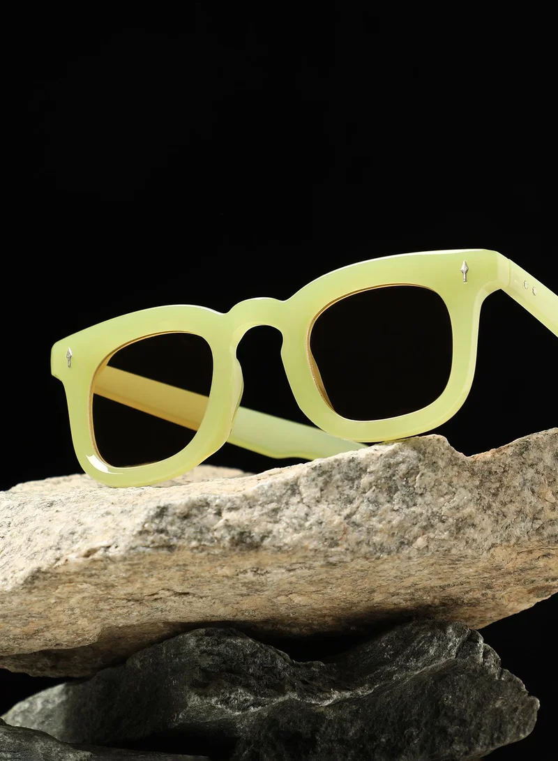 Haute Sauce Polarized Full Rim Wayfarer Sunglasses For Women