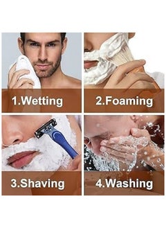 Generic Men's shaving brush - with a wooden handle  - Image 3